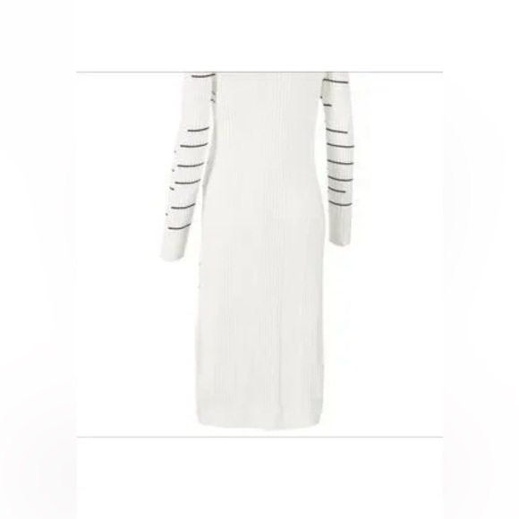 CABi Ribbed Long Button Up Sweater - size L - Picture 3 of 9